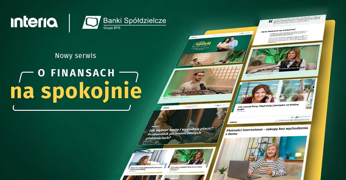 Poznaj nowy serwis „O finansach - na spokojnie”